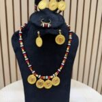 طقم جنيهات نحاس مع القصيص